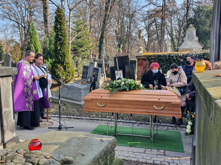 Pogrzeb śp. Ireny Jarosch